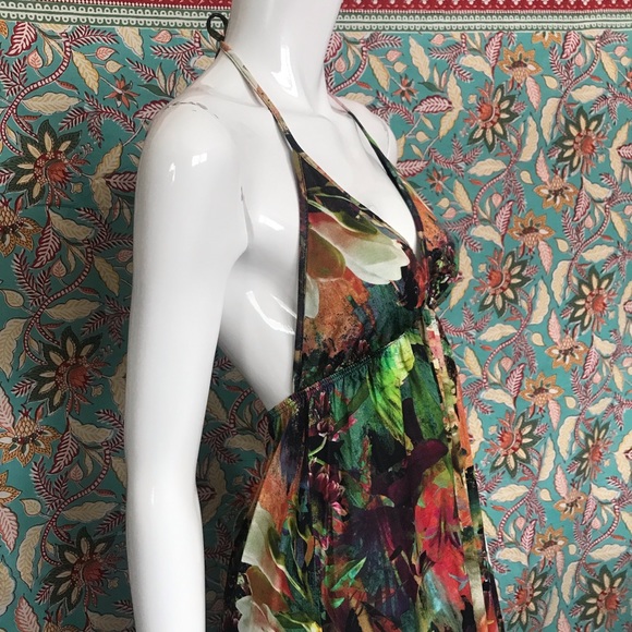 NWOT Colcci Brazilian Designer Tropical Floral Sundress Size Small - Picture 8 of 17